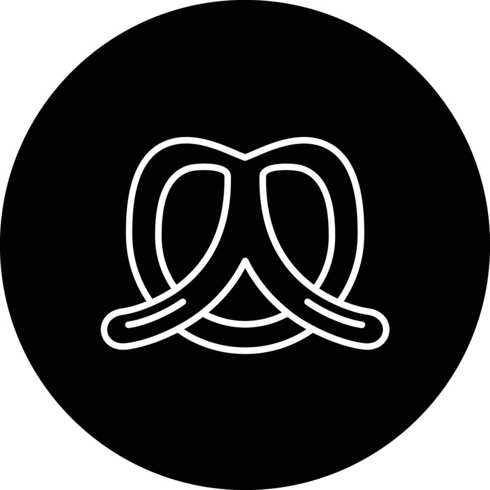 Pretzel Vector Icon