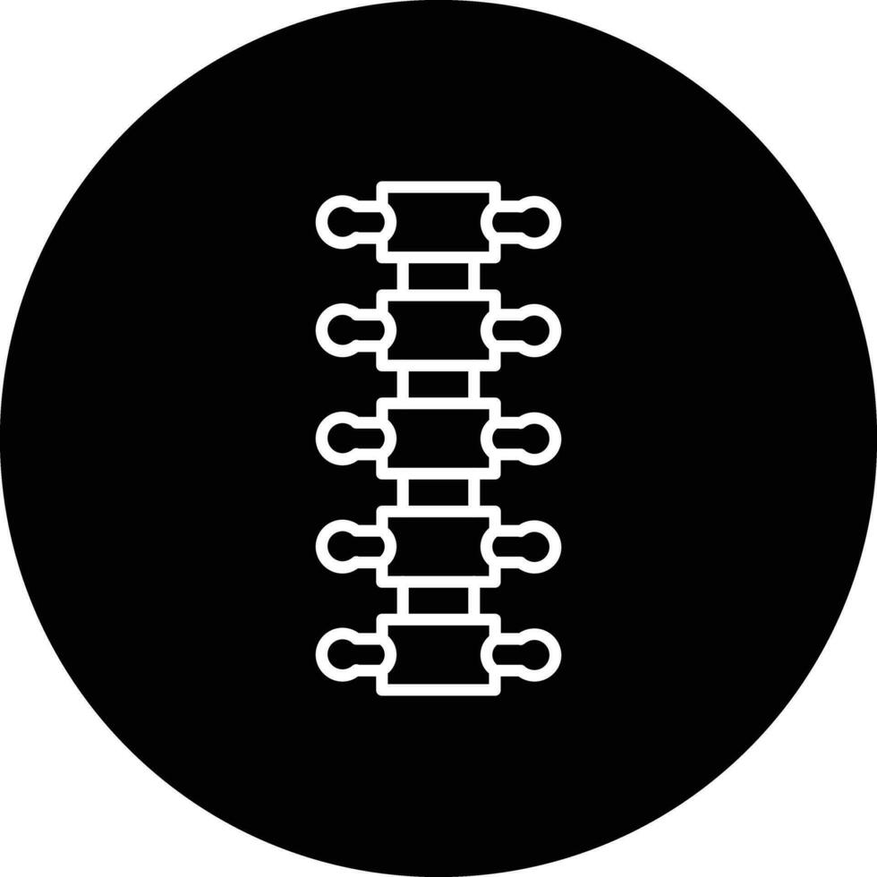 Dorsal Spine Vector Icon