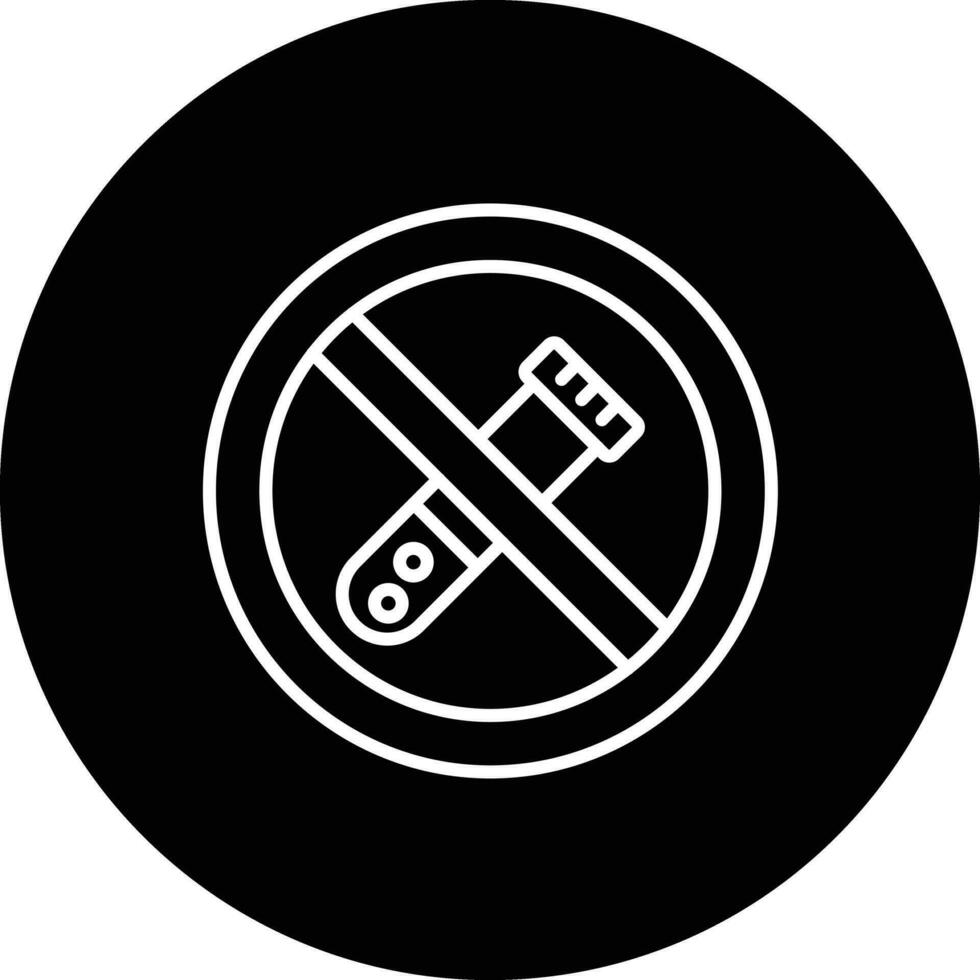 No Chemical Vector Icon