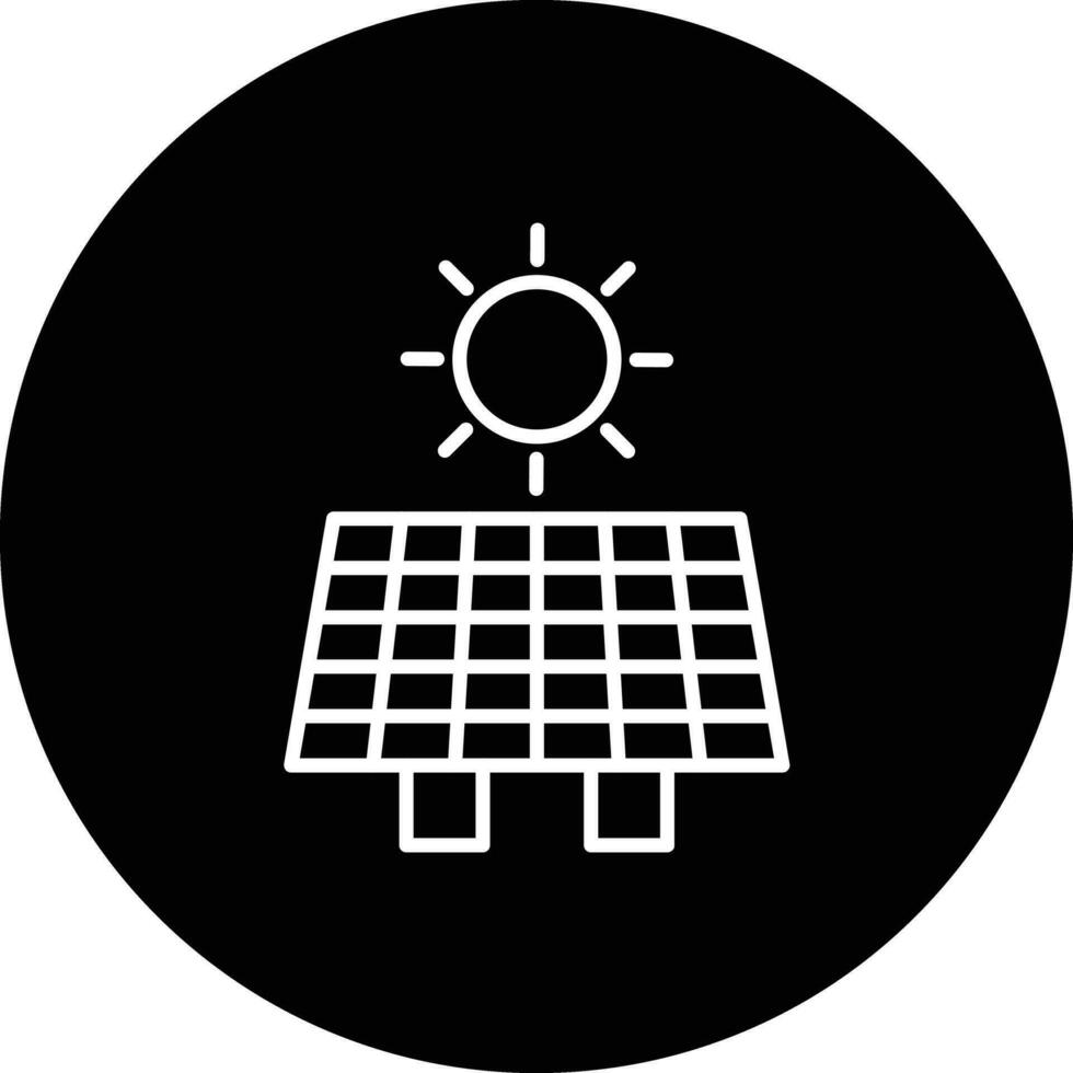 Solar Panel Vector Icon