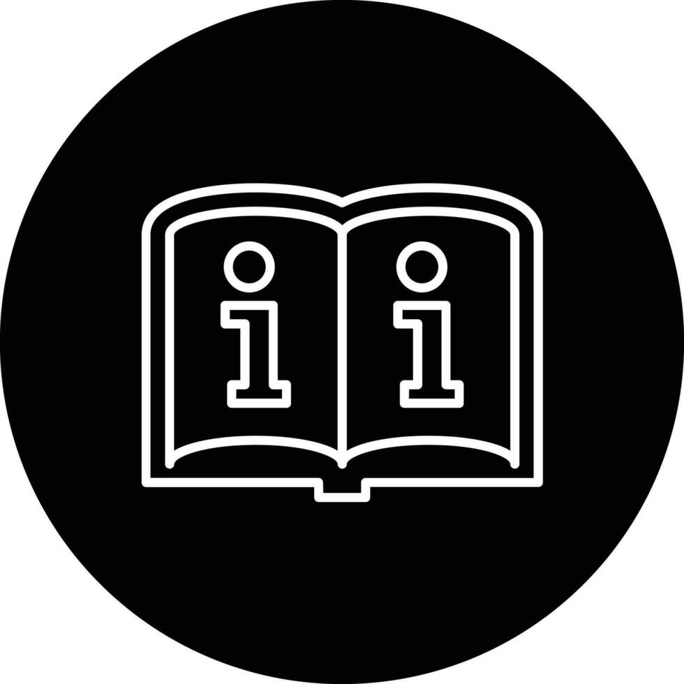 Book Information Vector Icon