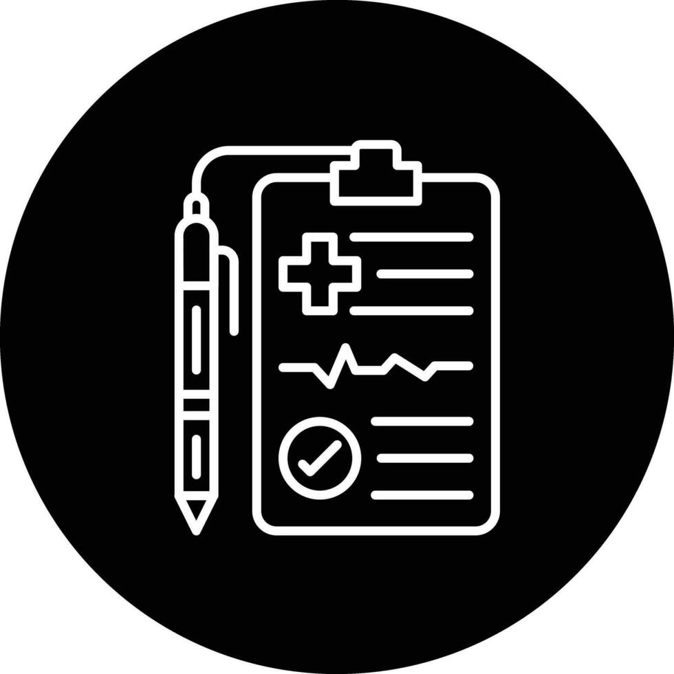 Diagnosis Vector Icon