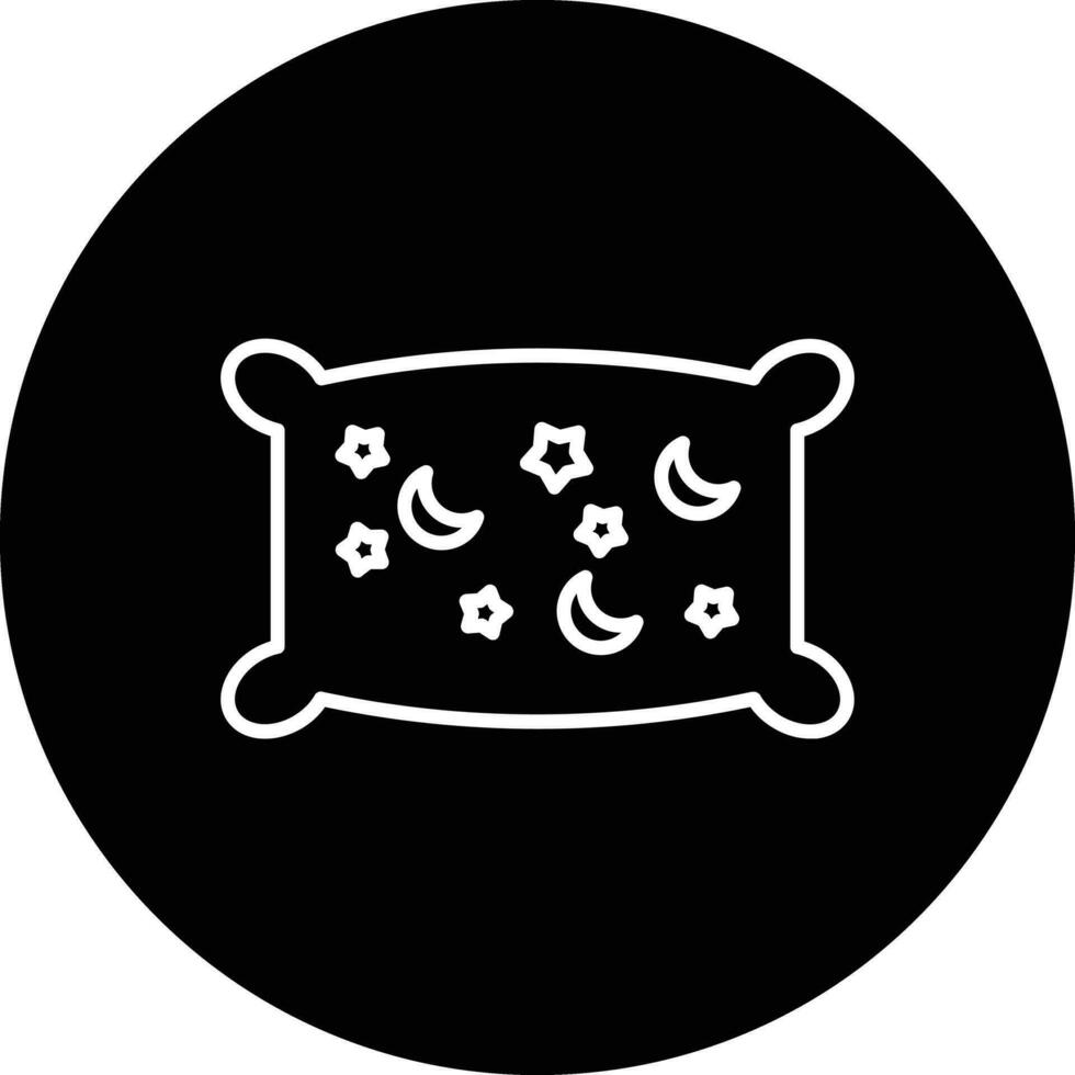 Baby Pillow Vector Icon