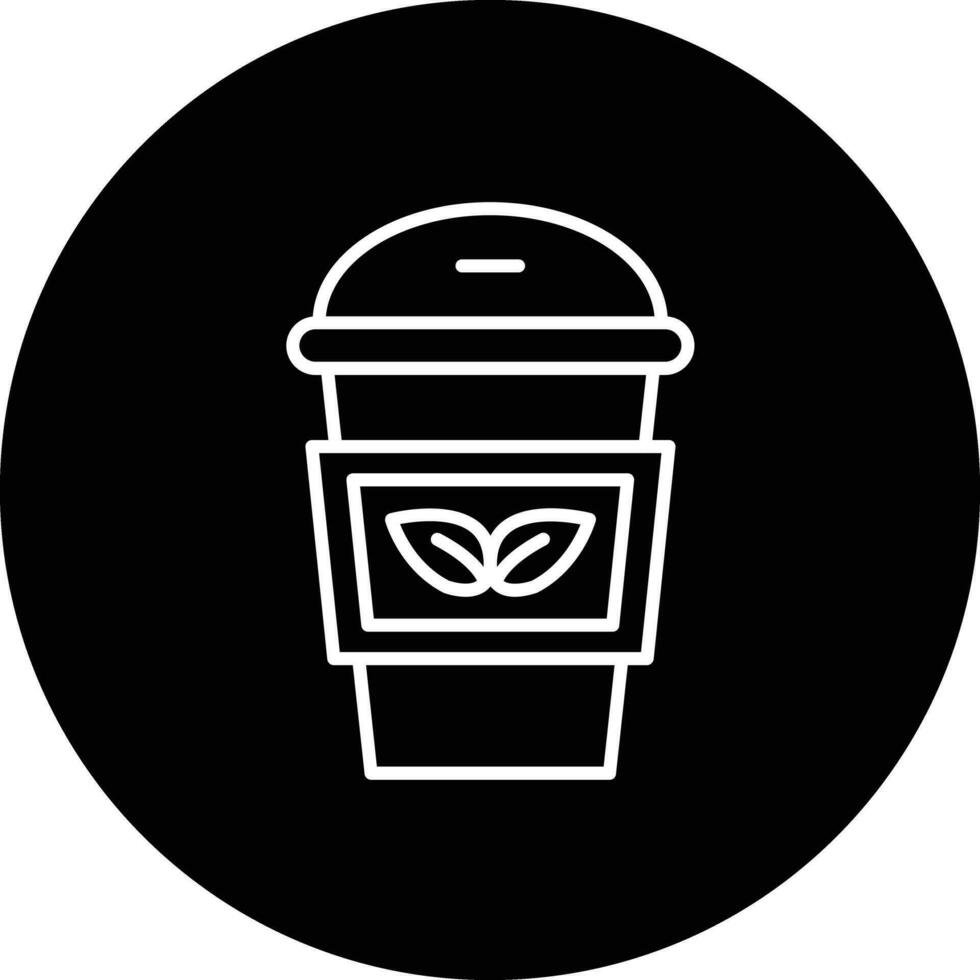 menta café vector icono