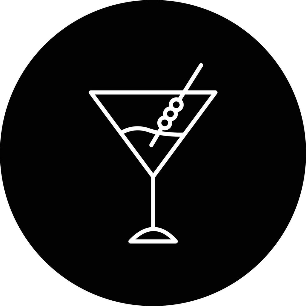 Martini Vector Icon