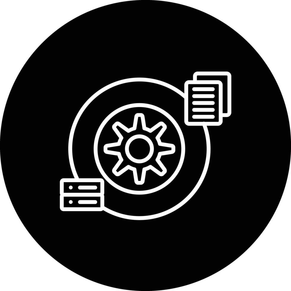 Data Transformation Vector Icon