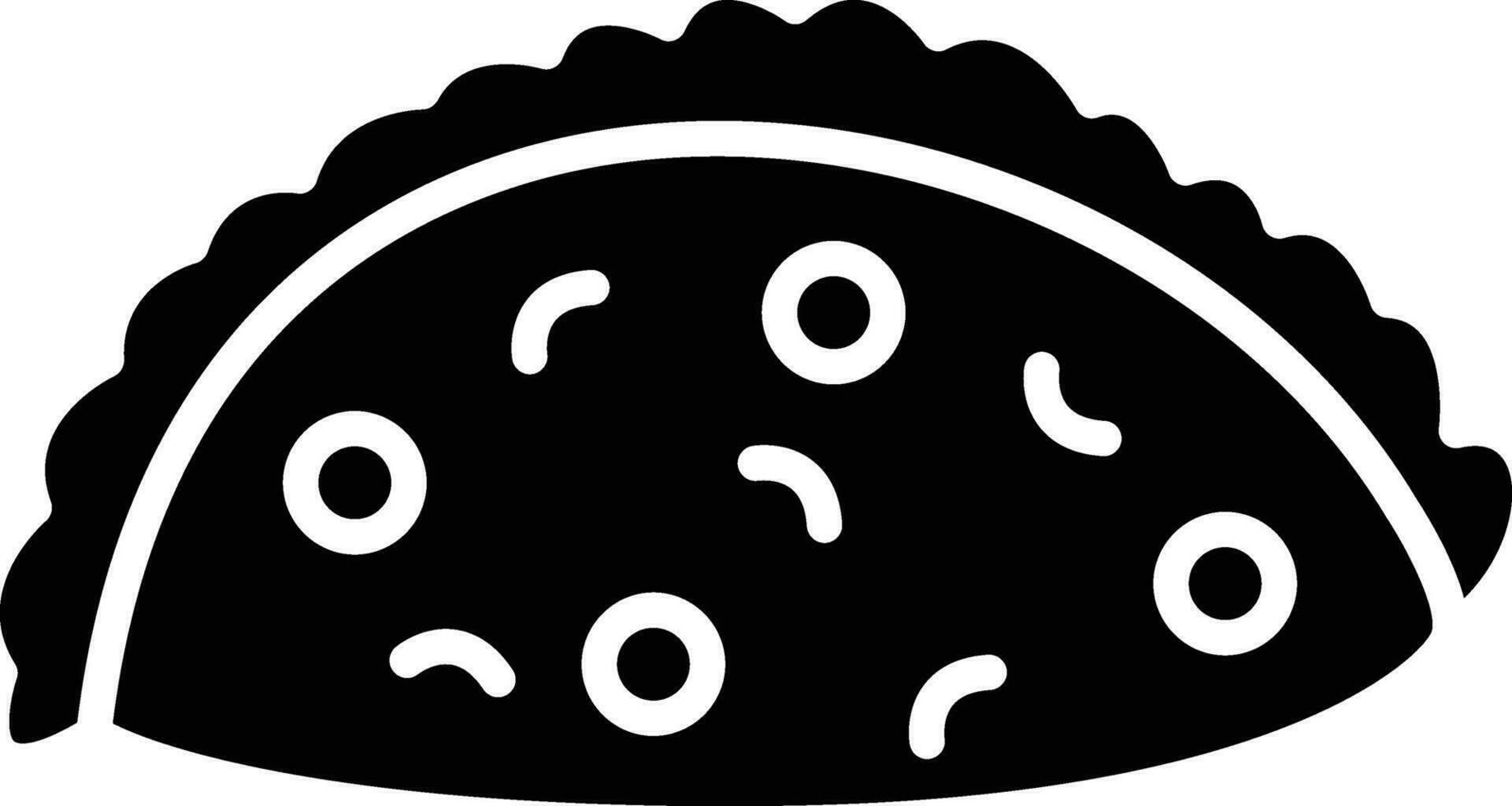 Empanada Vector Icon