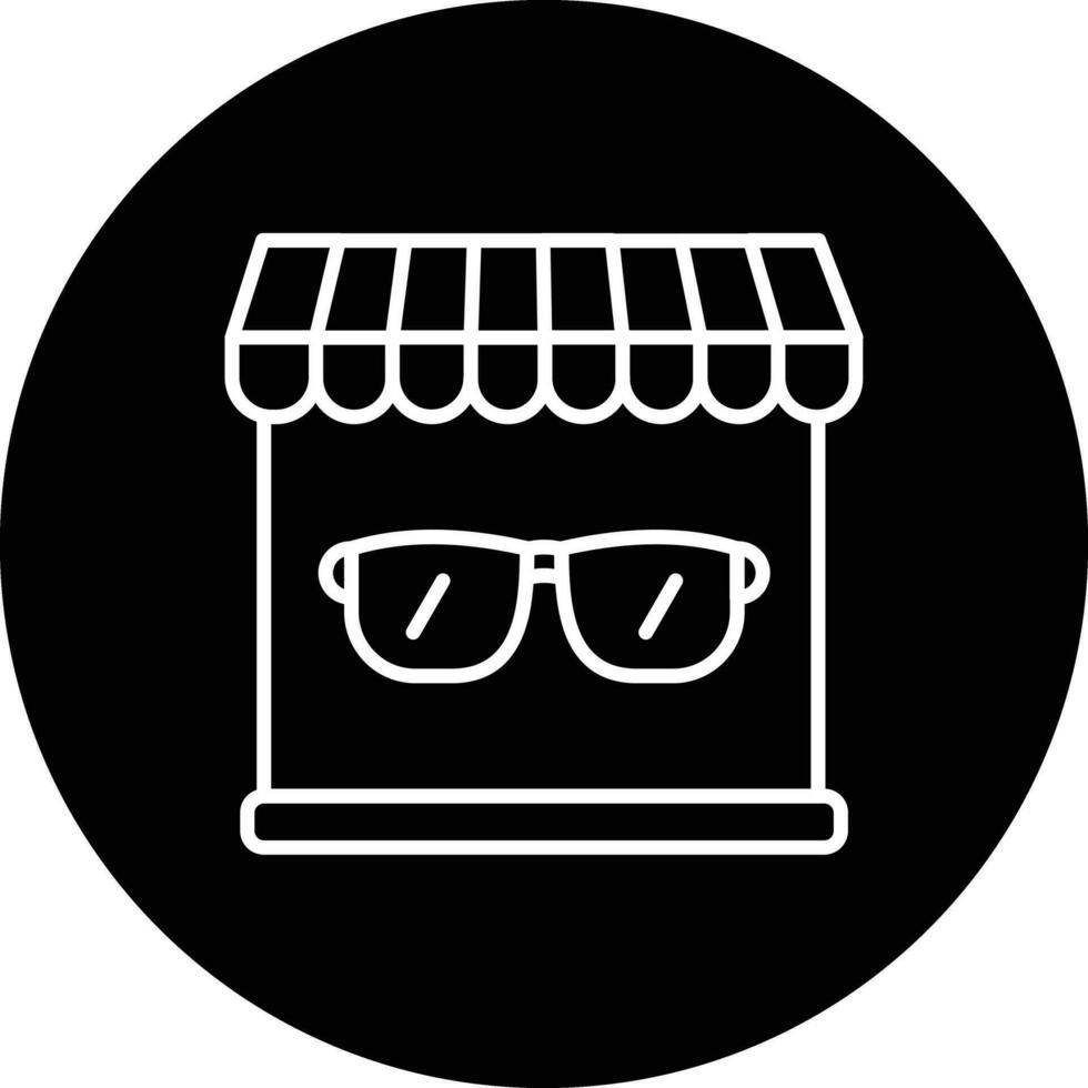 Optical Shop Vector Icon