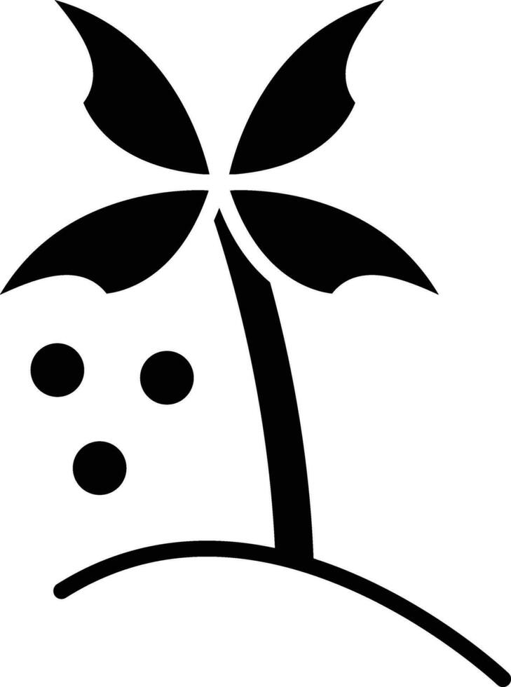 Palm Oil Vector Icon