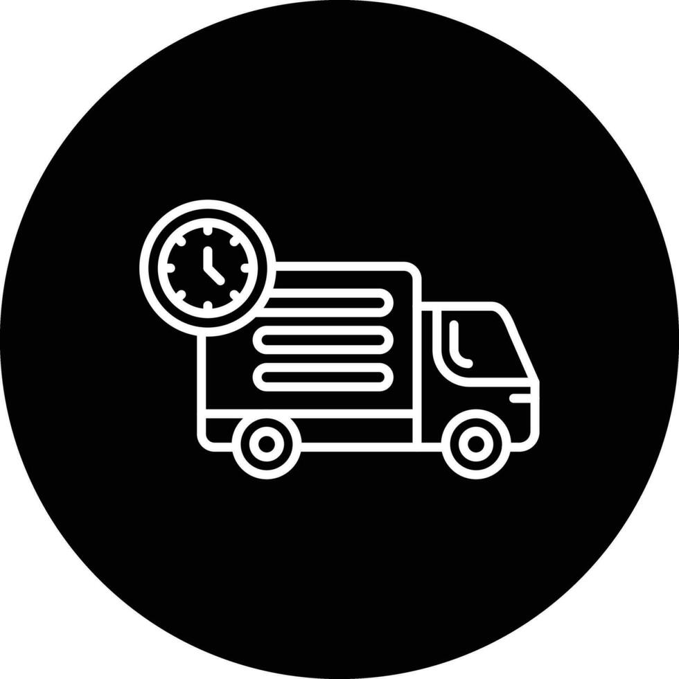 Delivery Time Vector Icon