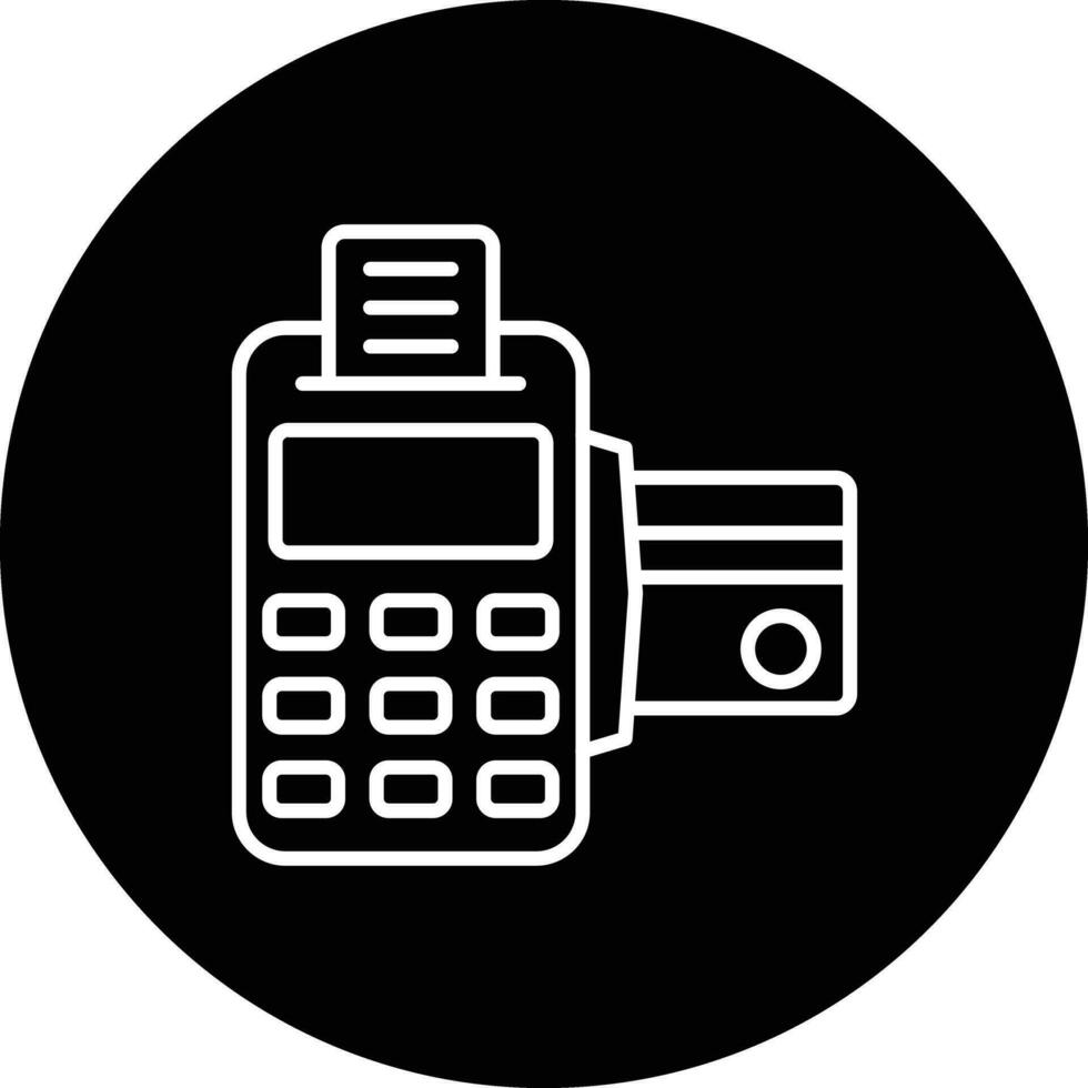 Card Machine Vector Icon