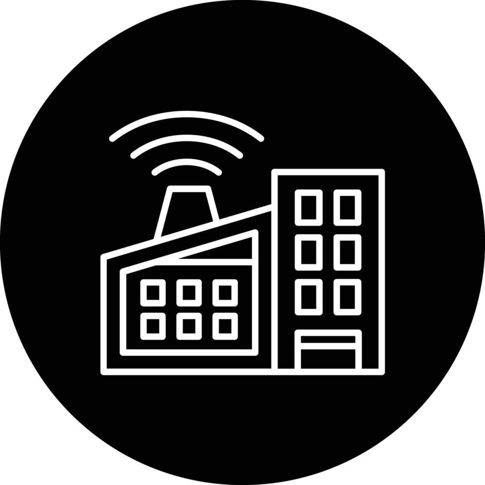 Smart Factory Vector Icon