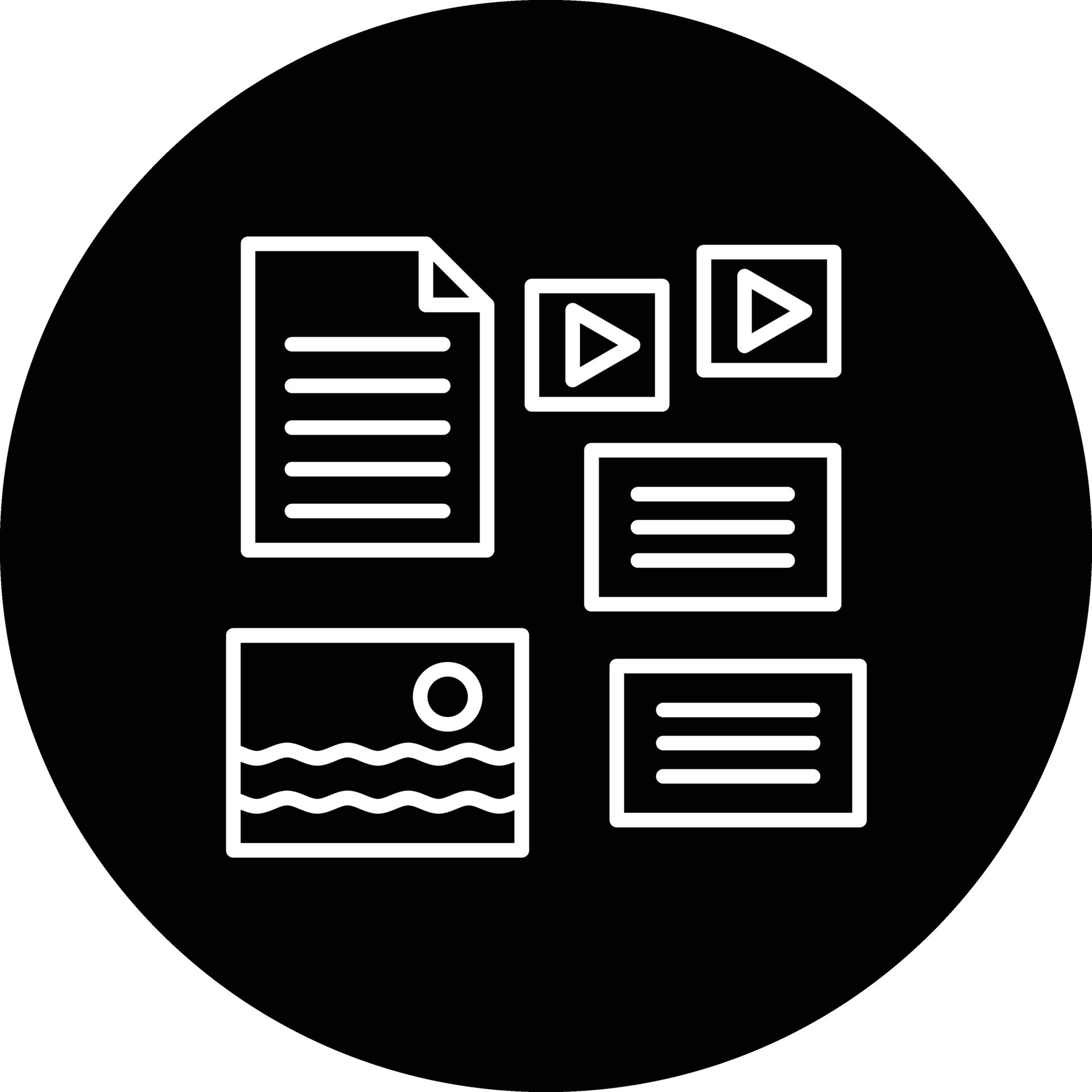 icono de vector de datos no estructurados 33175541 Vector en Vecteezy