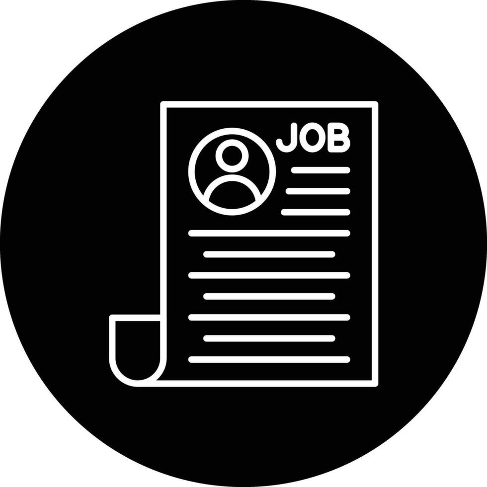 Job Vacancy Vector Icon