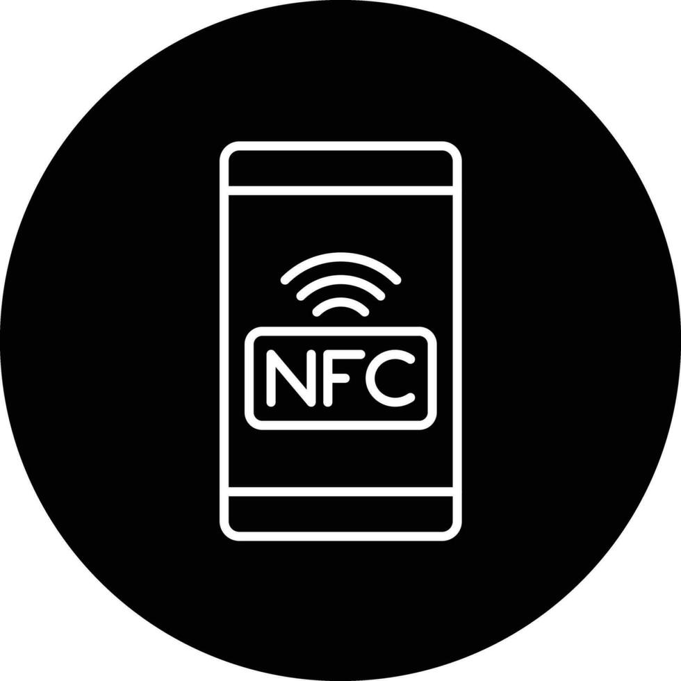 nfc vector icono