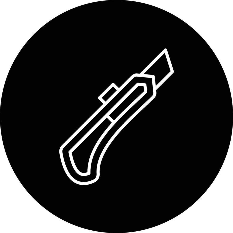 Utility Knife Vector Icon