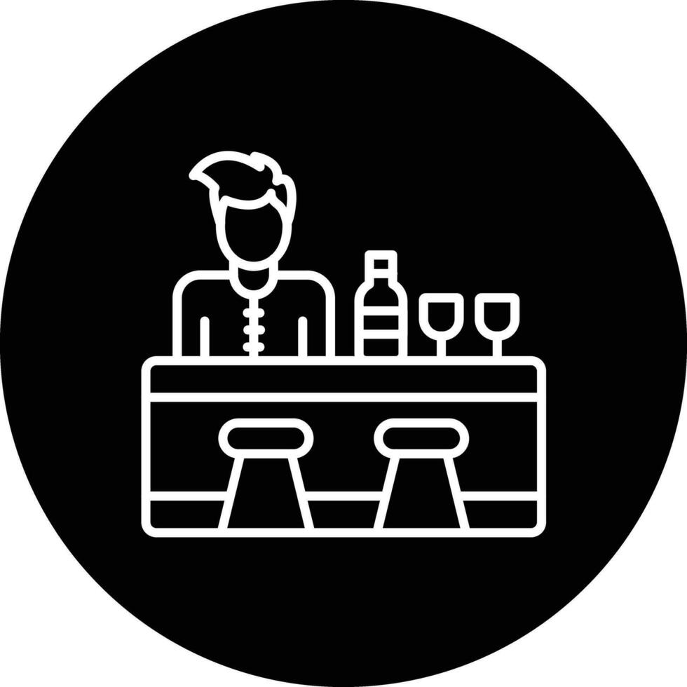 Bartender Vector Icon