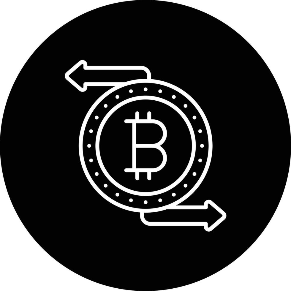 Crypto Exchange Vector Icon