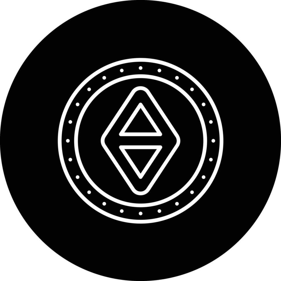 ethereum vector icono