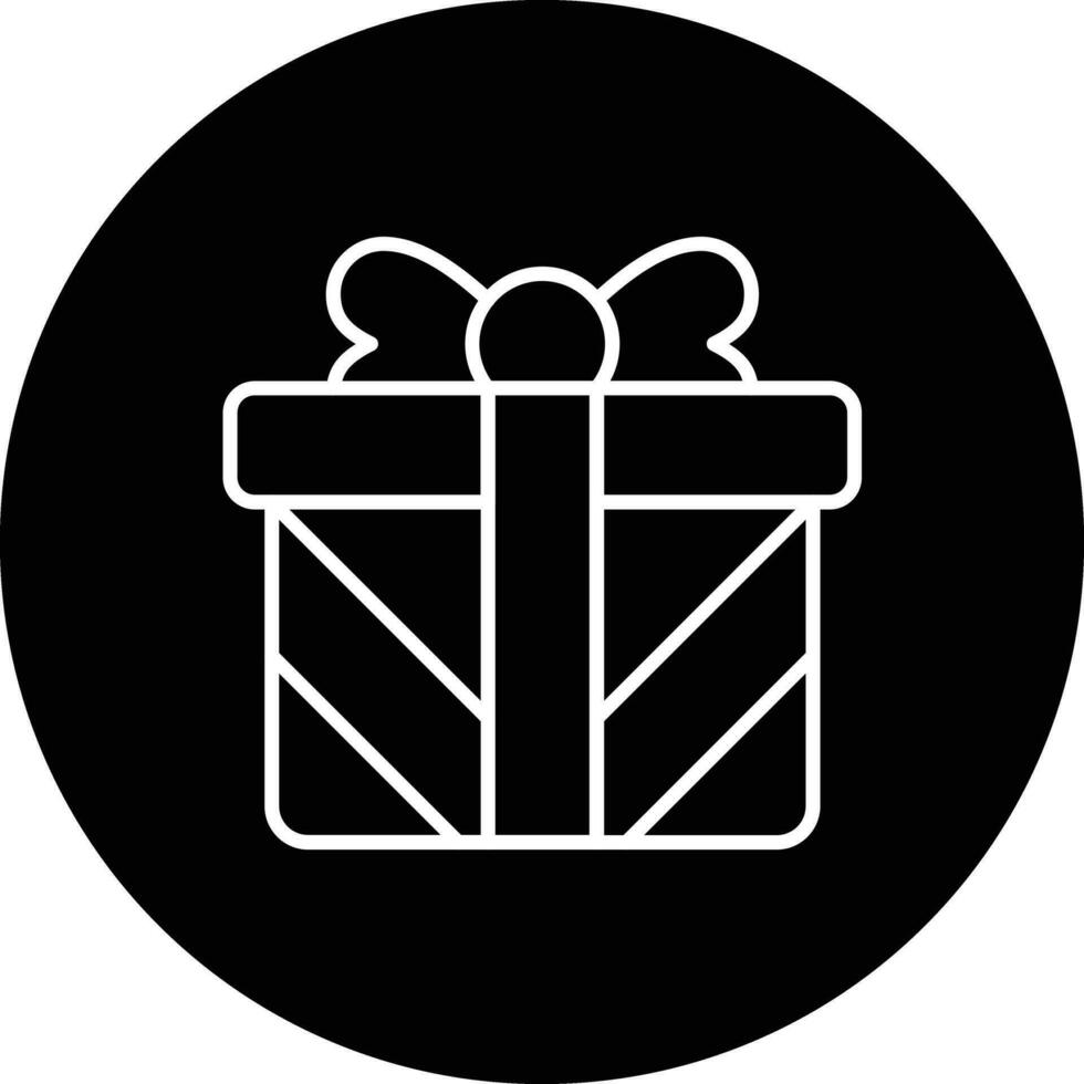 icono de vector de regalo