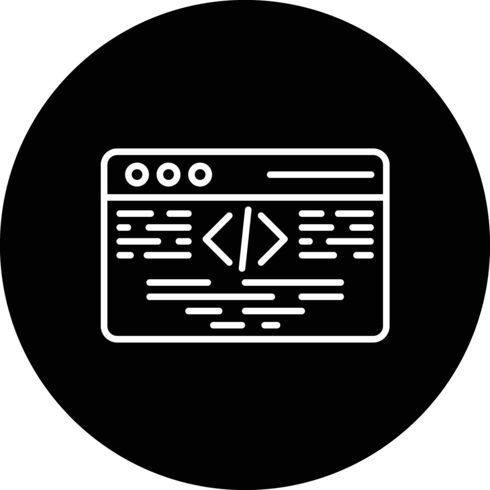 icono de vector de lenguaje de programación