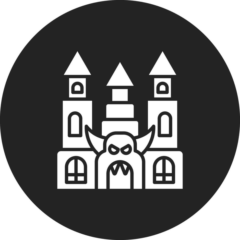 Haunted House Vector Icon