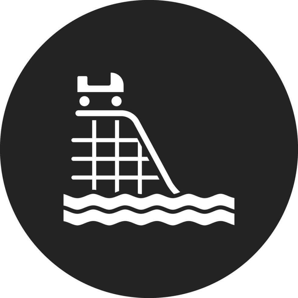 Water Coaster Vector Icon