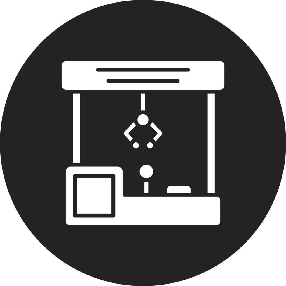 Claw Machine Vector Icon