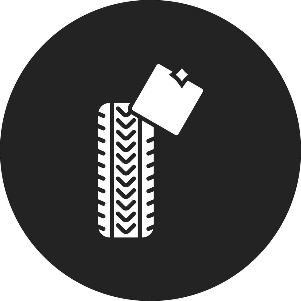 Tire Cleaning Vector Icon