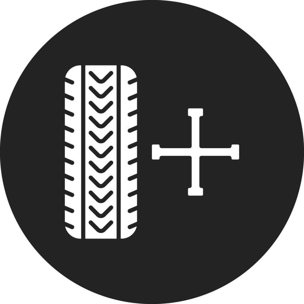 neumático mantenimiento vector icono