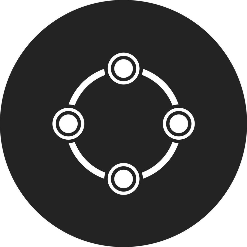 Circle Relationship Vector Icon
