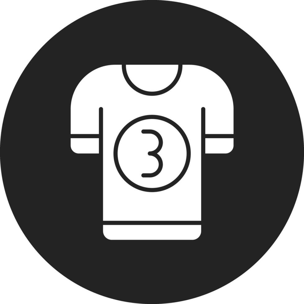 campo hockey jersey vector icono