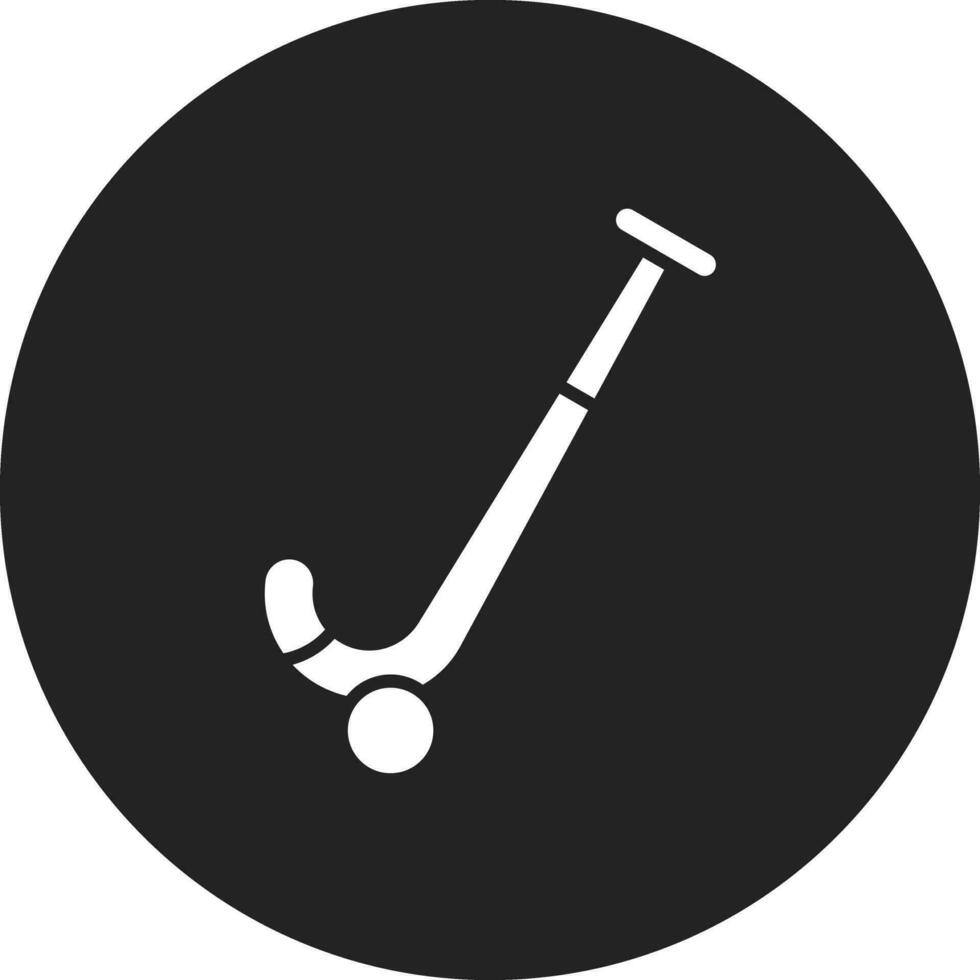 Hockey Stick Vector Icon