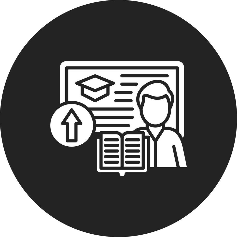 Advanced Coursework Vector Icon