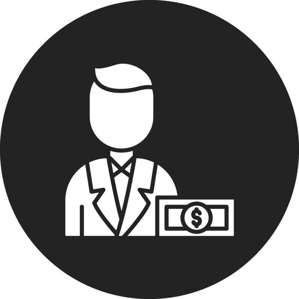 Cashier Vector Icon
