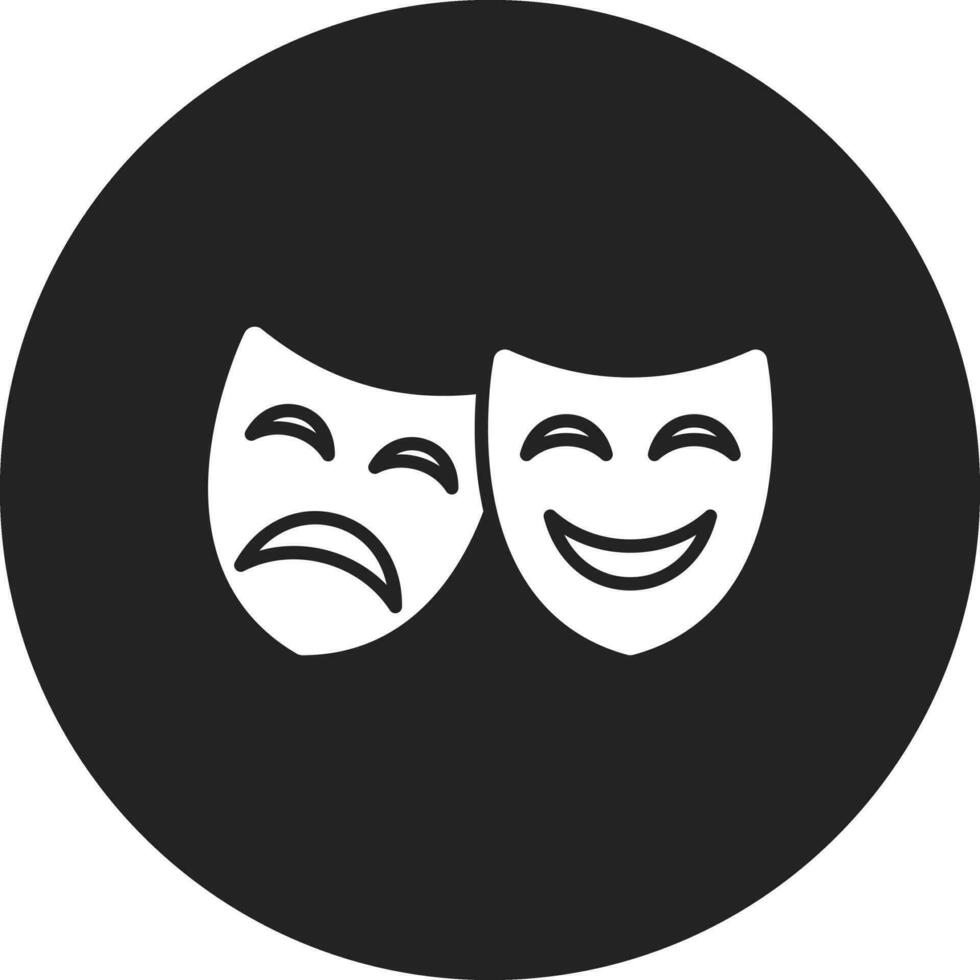Opera Mask Vector Icon