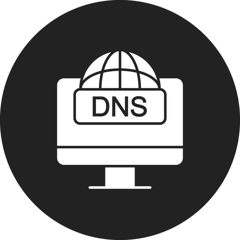 dns vector icono