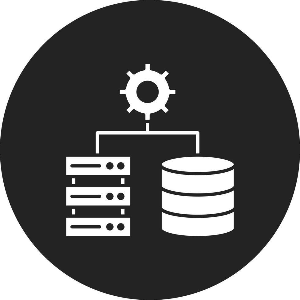 Database Settings Vector Icon