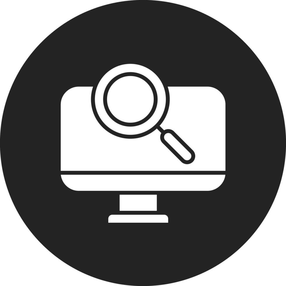 Screen Magnification Vector Icon