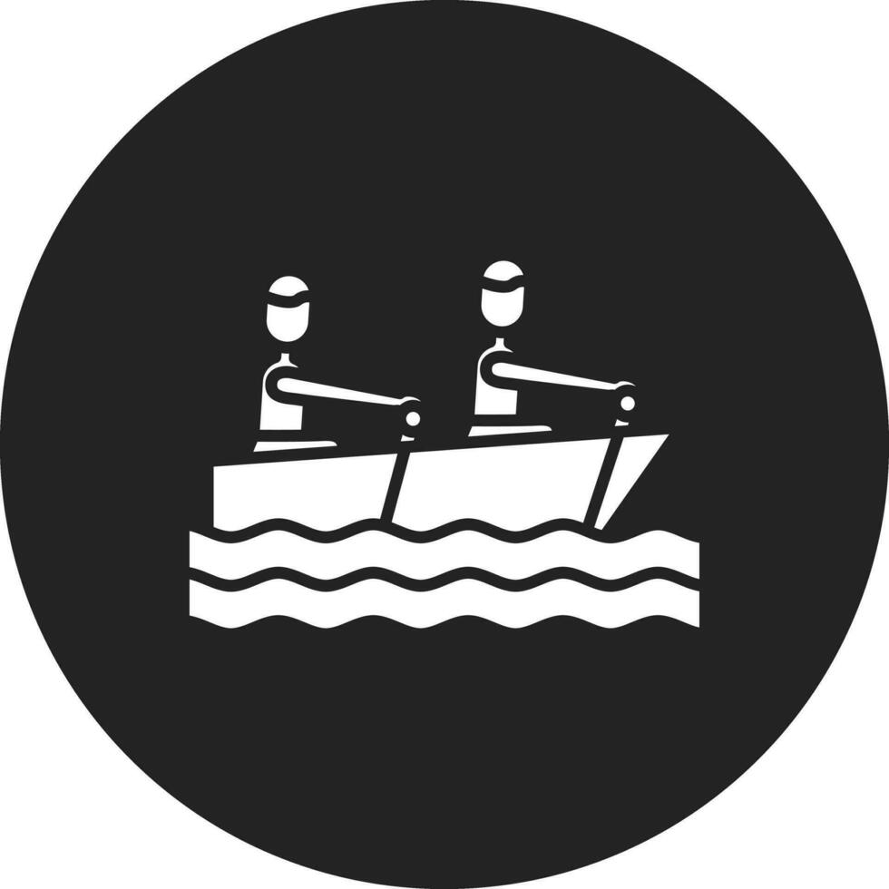 Rowing Vector Icon