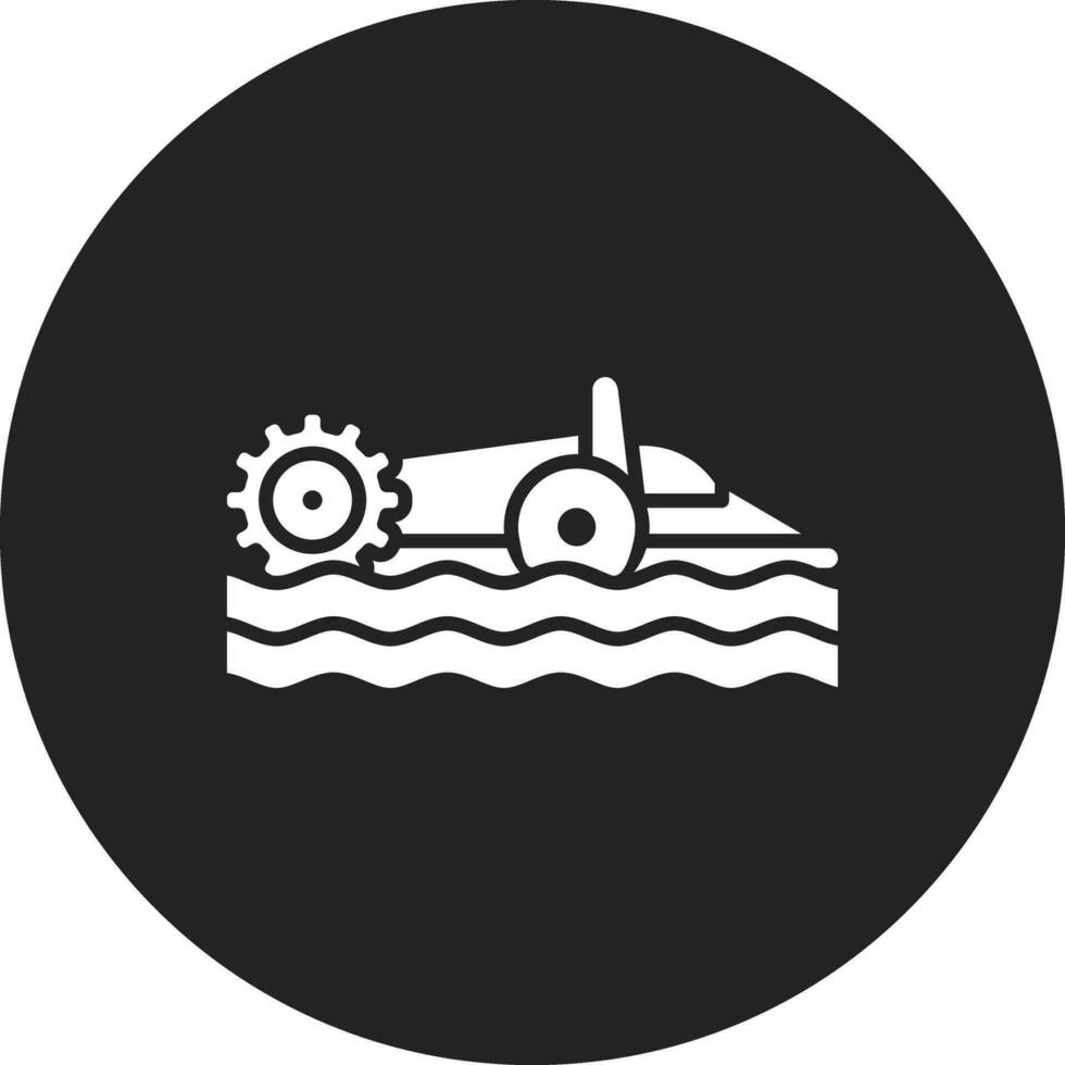 Swamp Buggy Racing Vector Icon