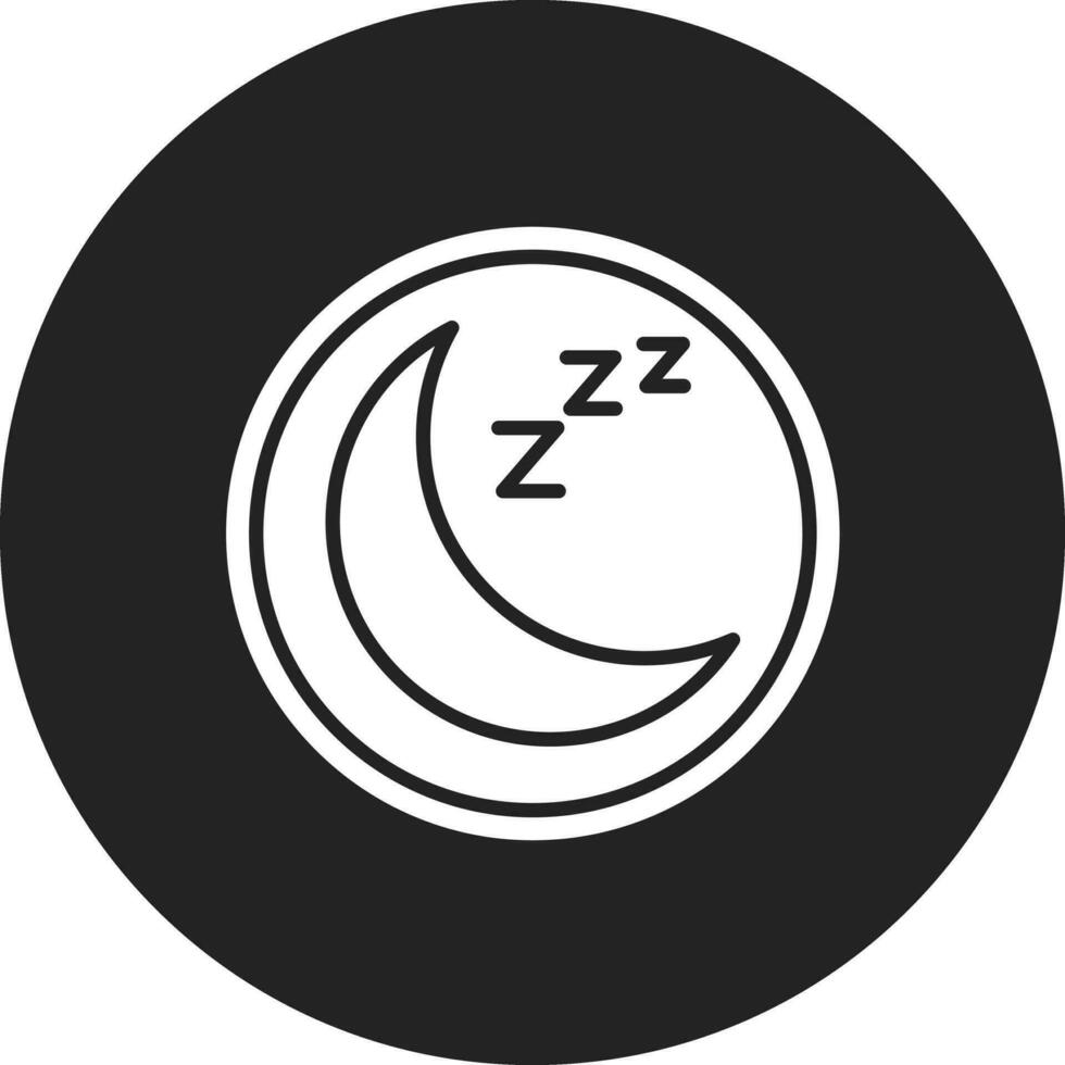 Natural Sleep Schedule Vector Icon