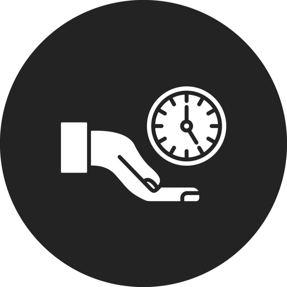 Time Saving Vector Icon