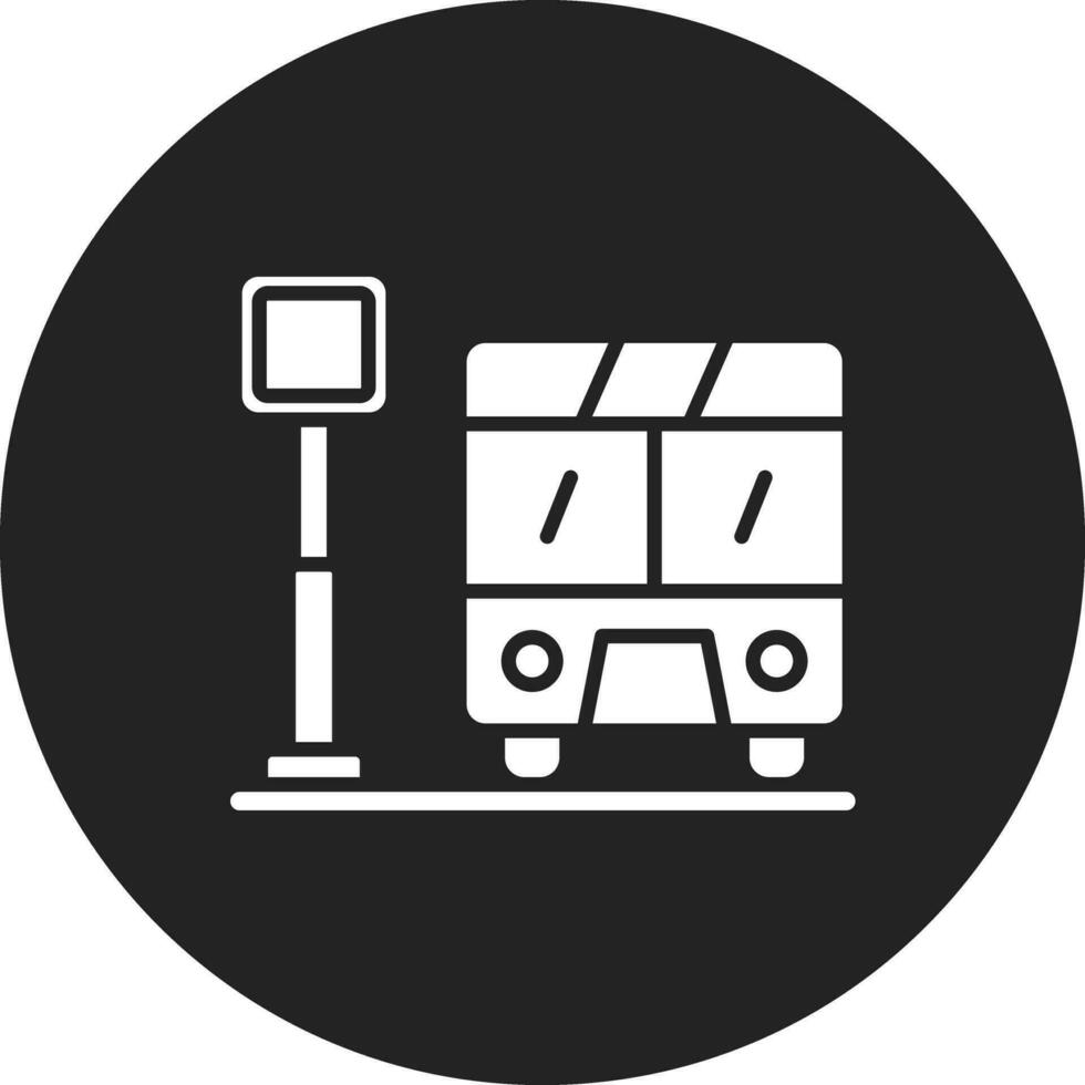 utilizar público transporte vector icono