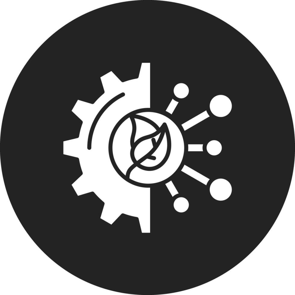 Sustainable Technology Vector Icon