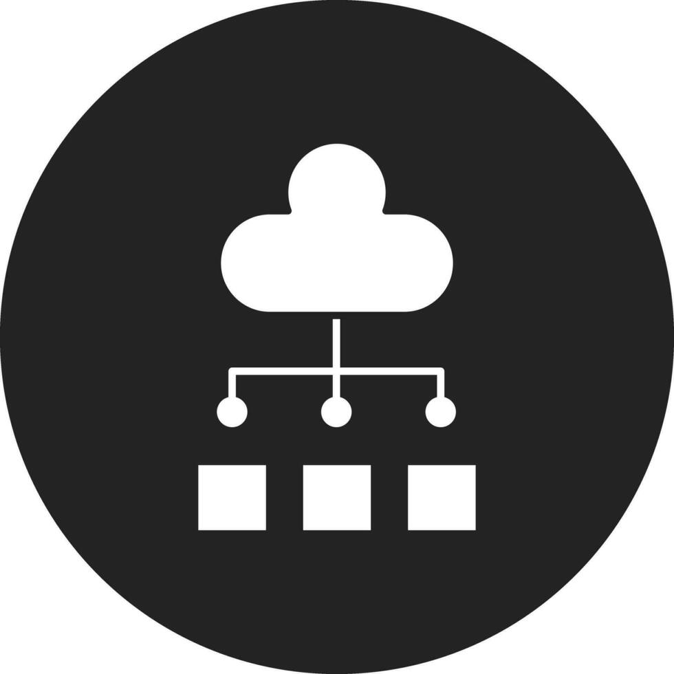 Cloud Connection Vector Icon