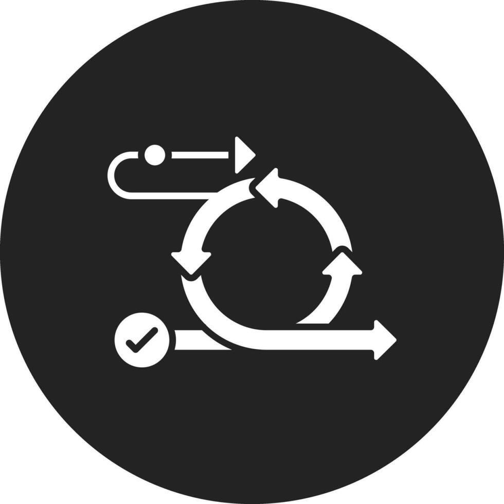 icono de vector de scrum