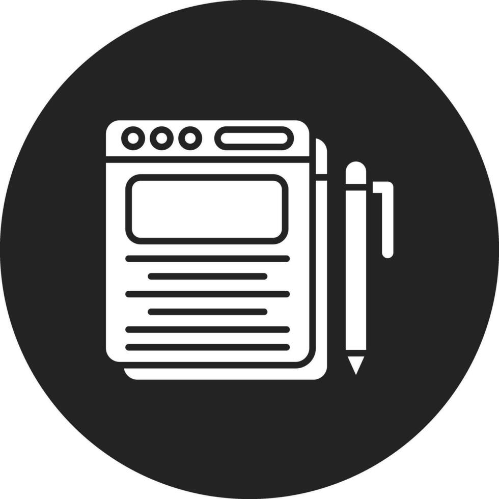 Content Marketing Vector Icon