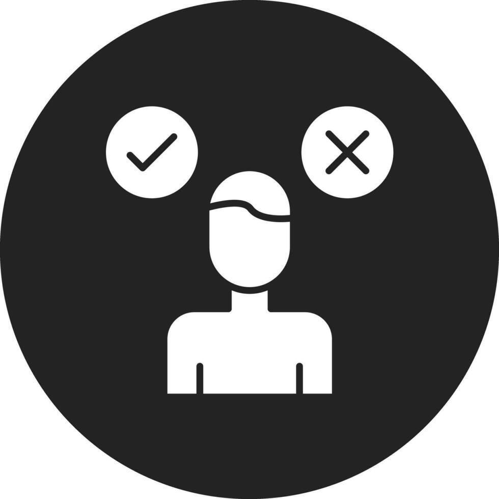 Decision Maker Vector Icon