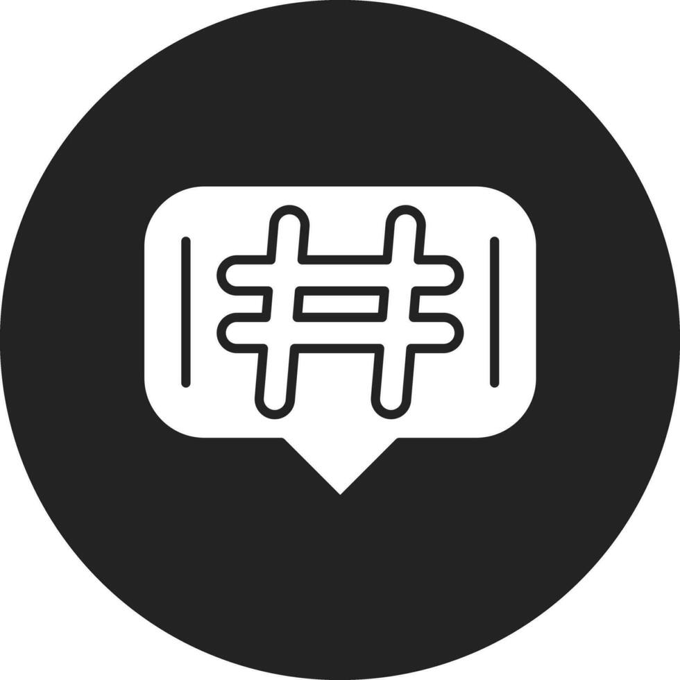 Hashtags Vector Icon